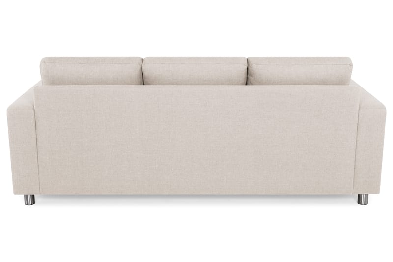 Crazy 3-sits Vändbar L-formad Divansoffa i Tyg - Beige - Möbler - Soffa - Divansoffor & schäslongsoffa