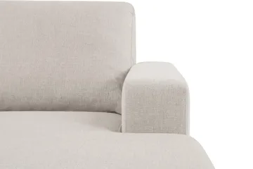 Crazy 3-sits Vändbar L-formad Divansoffa i Tyg - Beige - Möbler - Soffa - Divansoffor & schäslongsoffa