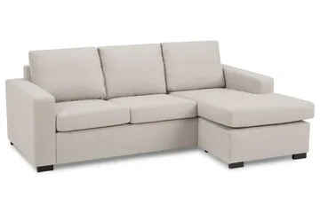 Crazy 3-sits Vändbar L-formad Divansoffa i Tyg - Beige - Möbler - Soffa - Divansoffor & schäslongsoffa