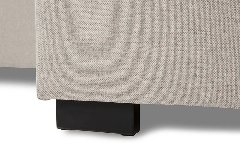 Crazy 3-sits Vändbar L-formad Divansoffa i Tyg - Beige - Möbler - Soffa - Divansoffor & schäslongsoffa - 3 sits soffa med divan