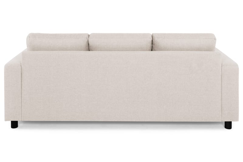 Crazy 3-sits Vändbar L-formad Divansoffa i Tyg - Beige - Möbler - Soffa - Divansoffor & schäslongsoffa - 3 sits soffa med divan