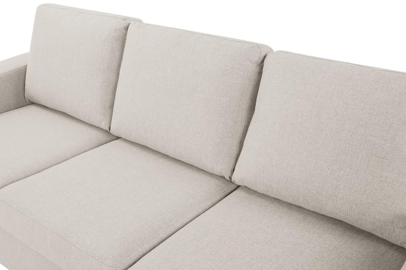 Crazy 3-sits Vändbar L-formad Divansoffa i Tyg - Beige - Möbler - Soffa - Divansoffor & schäslongsoffa - 3 sits soffa med divan