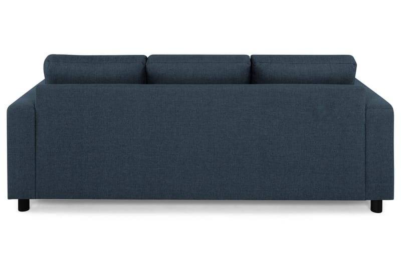 Crazy 3-sits Vändbar L-formad Divansoffa i Tyg - Blå - Möbler - Soffa - Divansoffor & schäslongsoffa - 3 sits soffa med divan