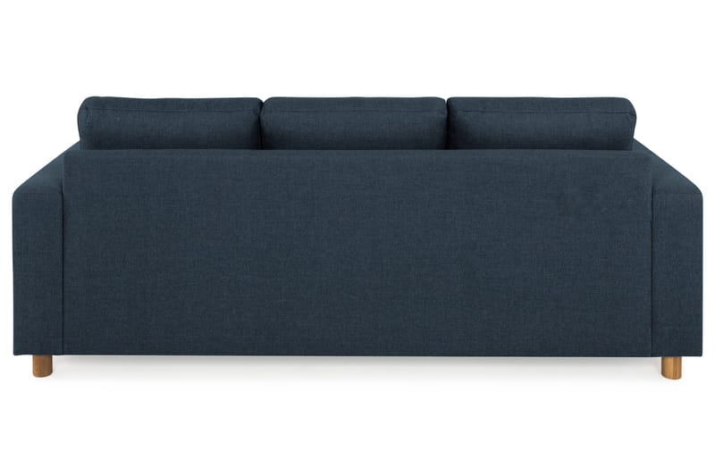 Crazy 3-sits Vändbar L-formad Divansoffa i Tyg - Blå - Möbler - Soffa - Divansoffor & schäslongsoffa - 3 sits soffa med divan