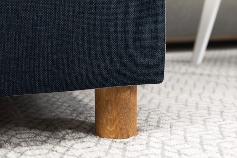 Crazy 3-sits Vändbar L-formad Divansoffa i Tyg - Blå - Möbler - Soffa - Divansoffor & schäslongsoffa - 3 sits soffa med divan