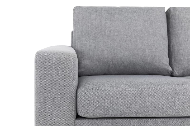 Crazy 3-sits Vändbar L-formad Divansoffa i Tyg - Grå - Möbler - Soffa - Divansoffor & schäslongsoffa - 3 sits soffa med divan