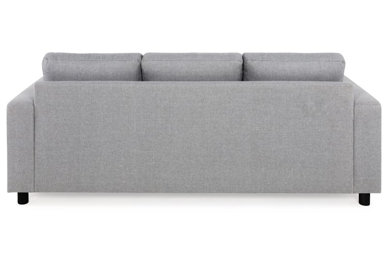 Crazy 3-sits Vändbar L-formad Divansoffa i Tyg - Grå - Möbler - Soffa - Divansoffor & schäslongsoffa - 3 sits soffa med divan