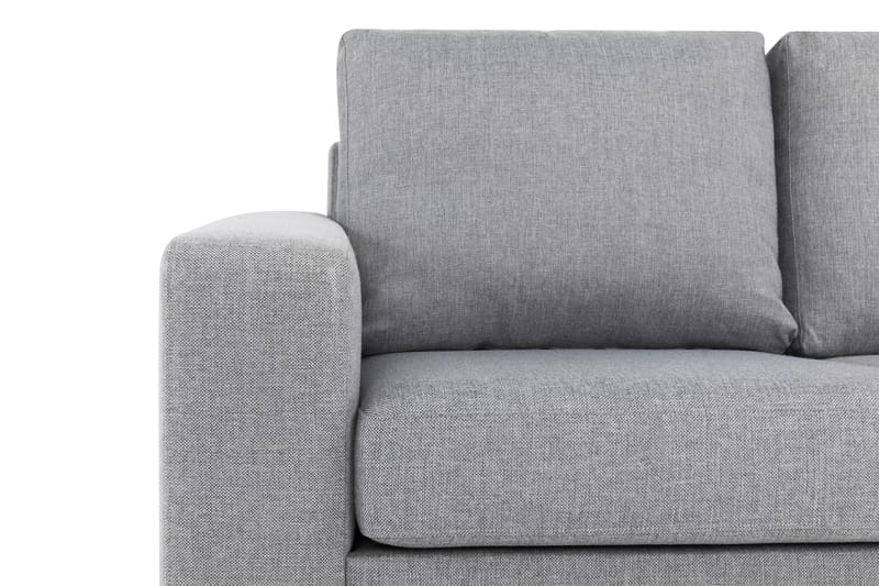 Crazy 3-sits Vändbar L-formad Divansoffa i Tyg - Grå - Möbler - Soffa - Divansoffor & schäslongsoffa