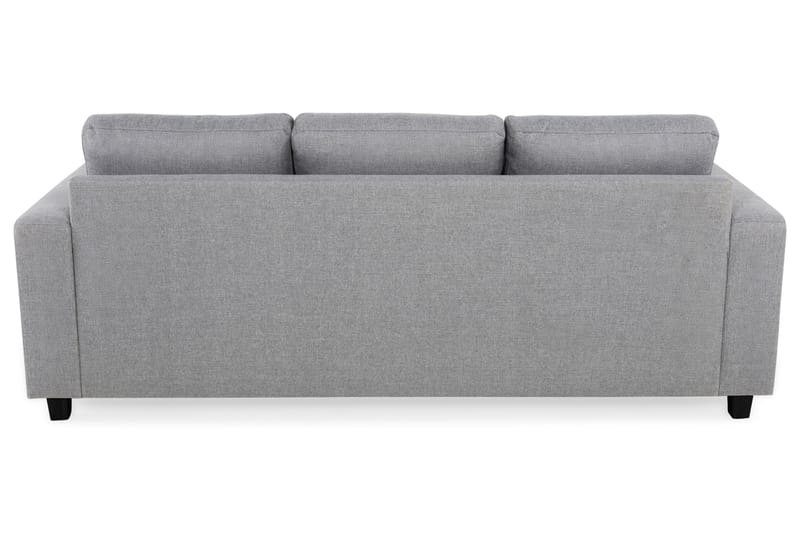 Crazy 3-sits Vändbar L-formad Divansoffa i Tyg - Grå - Möbler - Soffa - Divansoffor & schäslongsoffa