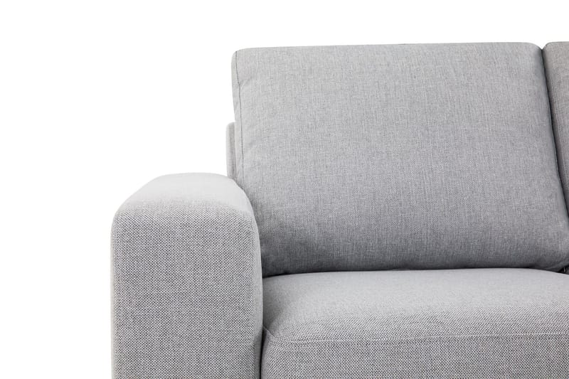 Crazy 3-sits Vändbar L-formad Divansoffa i Tyg - Grå - Möbler - Soffa - Divansoffor & schäslongsoffa - 3 sits soffa med divan