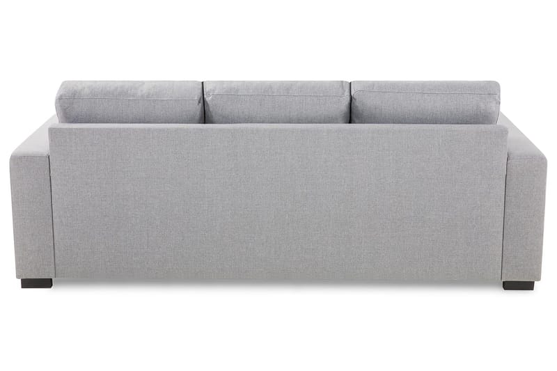 Crazy 3-sits Vändbar L-formad Divansoffa i Tyg - Grå - Möbler - Soffa - Divansoffor & schäslongsoffa - 3 sits soffa med divan