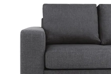Crazy 3-sits Vändbar L-formad Divansoffa i Tyg - Mörkgrå - Möbler - Soffa - Divansoffor & schäslongsoffa