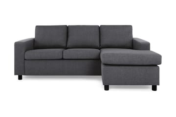 Crazy 3-sits Vändbar L-formad Divansoffa i Tyg
