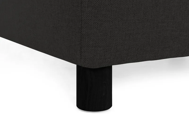 Crazy 3-sits Vänstervänd L-formad Schäslongsoffa i Tyg - Antracit - Möbler - Soffa - Divansoffor & schäslongsoffa - 2 sits soffa med divan