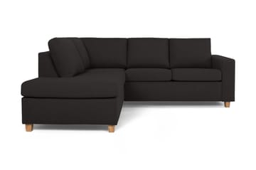 Crazy 3-sits Vänstervänd L-formad Schäslongsoffa i Tyg
