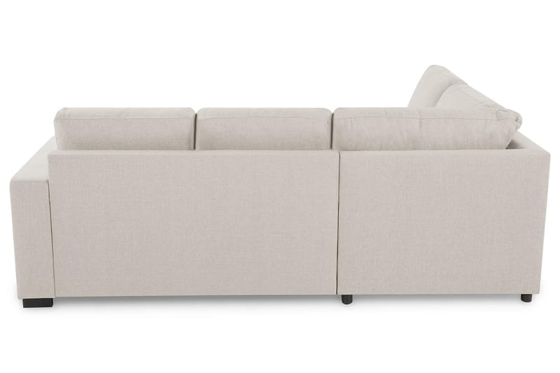Crazy 3-sits Vänstervänd L-formad Schäslongsoffa i Tyg - Beige - Möbler - Soffa - Divansoffor & schäslongsoffa