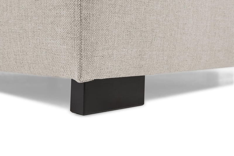 Crazy 3-sits Vänstervänd L-formad Schäslongsoffa i Tyg - Beige - Möbler - Soffa - Divansoffor & schäslongsoffa