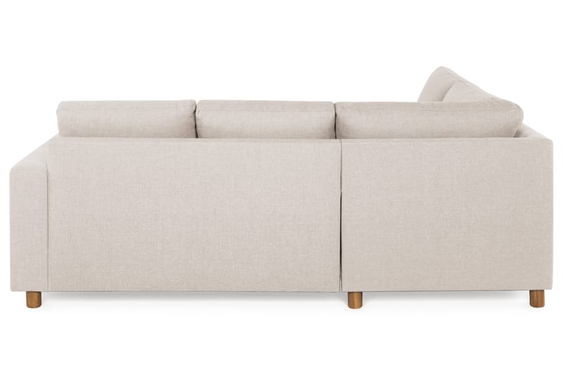 Crazy 3-sits Vänstervänd L-formad Schäslongsoffa i Tyg - Beige - Möbler - Soffa - Divansoffor & schäslongsoffa
