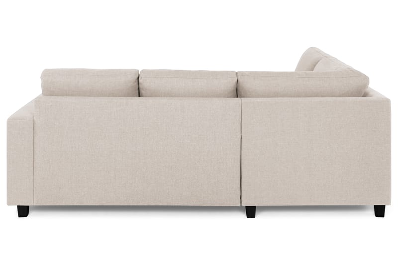 Crazy 3-sits Vänstervänd L-formad Schäslongsoffa i Tyg - Beige - Möbler - Soffa - Divansoffor & schäslongsoffa