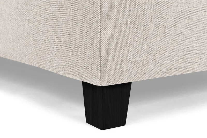 Crazy 3-sits Vänstervänd L-formad Schäslongsoffa i Tyg - Beige - Möbler - Soffa - Divansoffor & schäslongsoffa - 2 sits soffa med divan