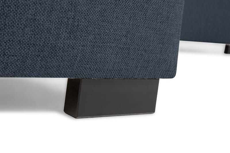 Crazy 3-sits Vänstervänd L-formad Schäslongsoffa i Tyg - Blå - Möbler - Soffa - Divansoffor & schäslongsoffa