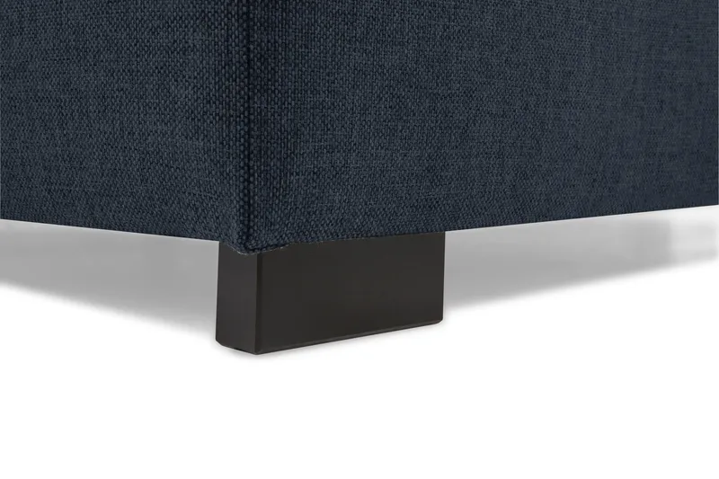 Crazy 3-sits Vänstervänd L-formad Schäslongsoffa i Tyg - Blå - Möbler - Soffa - Divansoffor & schäslongsoffa