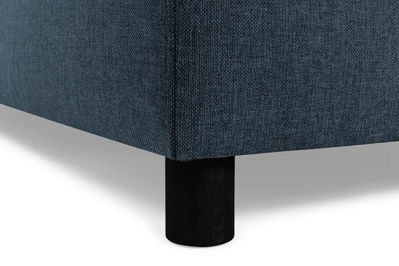 Crazy 3-sits Vänstervänd L-formad Schäslongsoffa i Tyg - Blå - Möbler - Soffa - Divansoffor & schäslongsoffa - 2 sits soffa med divan