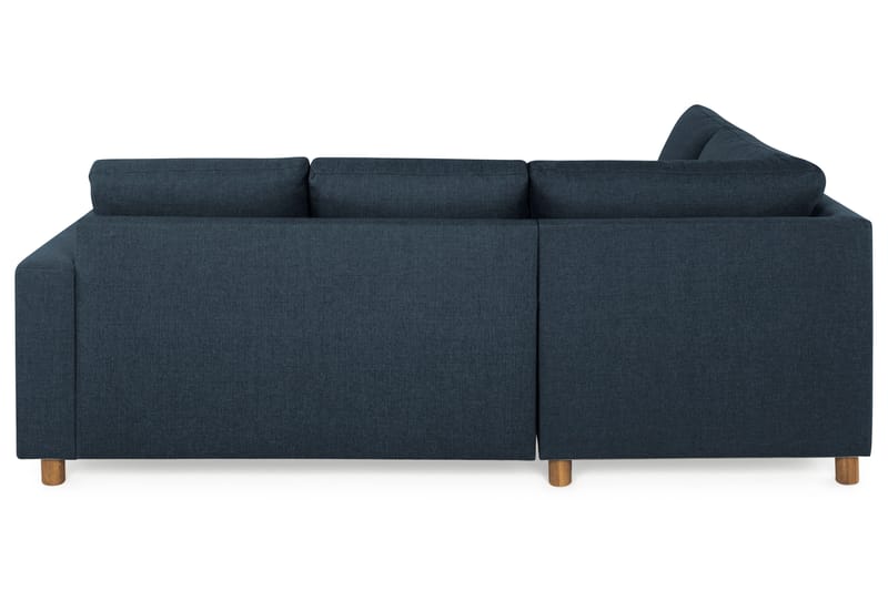 Crazy 3-sits Vänstervänd L-formad Schäslongsoffa i Tyg - Blå - Möbler - Soffa - Divansoffor & schäslongsoffa