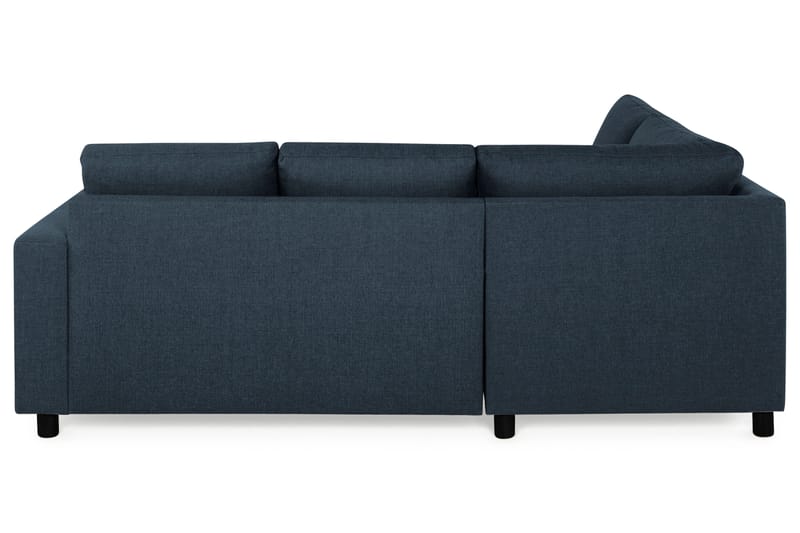 Crazy 3-sits Vänstervänd L-formad Schäslongsoffa i Tyg - Blå - Möbler - Soffa - Divansoffor & schäslongsoffa
