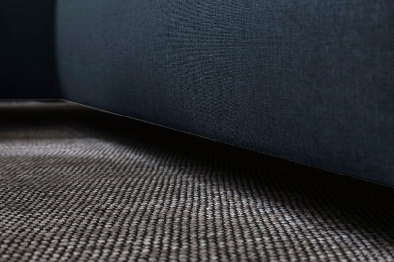 Crazy 3-sits Vänstervänd L-formad Schäslongsoffa i Tyg - Blå - Möbler - Soffa - Divansoffor & schäslongsoffa - 2 sits soffa med divan