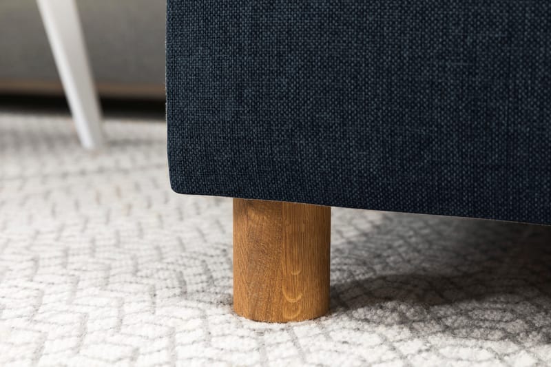 Crazy 3-sits Vänstervänd L-formad Schäslongsoffa i Tyg - Blå - Möbler - Soffa - Divansoffor & schäslongsoffa - 2 sits soffa med divan