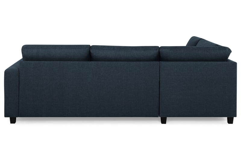 Crazy 3-sits Vänstervänd L-formad Schäslongsoffa i Tyg - Blå - Möbler - Soffa - Divansoffor & schäslongsoffa