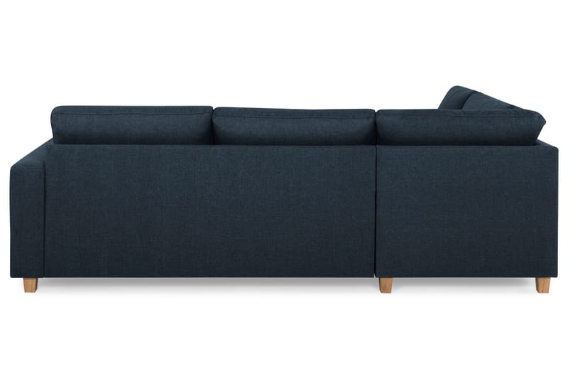 Crazy 3-sits Vänstervänd L-formad Schäslongsoffa i Tyg - Blå - Möbler - Soffa - Divansoffor & schäslongsoffa