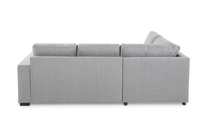 Crazy 3-sits Vänstervänd L-formad Schäslongsoffa i Tyg - Grå - Möbler - Soffa - Divansoffor & schäslongsoffa