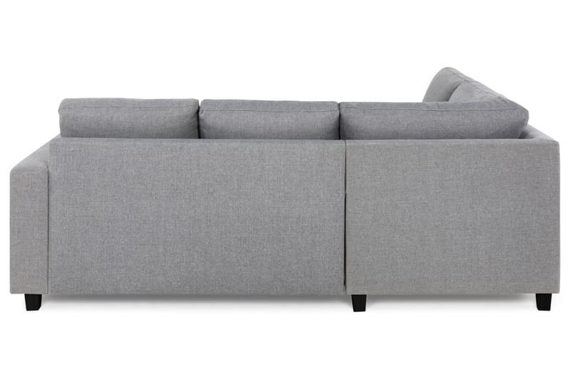 Crazy 3-sits Vänstervänd L-formad Schäslongsoffa i Tyg - Grå - Möbler - Soffa - Divansoffor & schäslongsoffa
