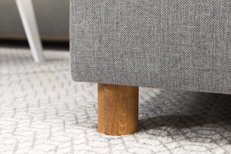 Crazy 3-sits Vänstervänd L-formad Schäslongsoffa i Tyg - Grå - Möbler - Soffa - Divansoffor & schäslongsoffa - 2 sits soffa med divan