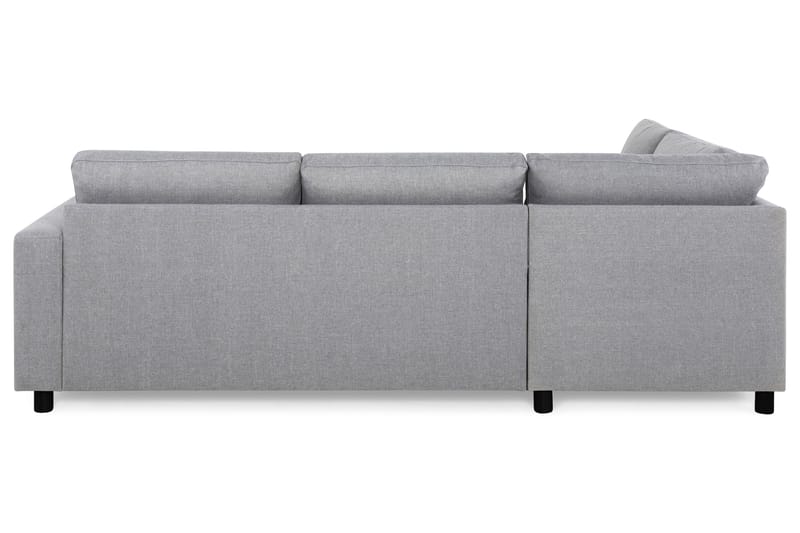 Crazy 3-sits Vänstervänd L-formad Schäslongsoffa i Tyg - Grå - Möbler - Soffa - Divansoffor & schäslongsoffa