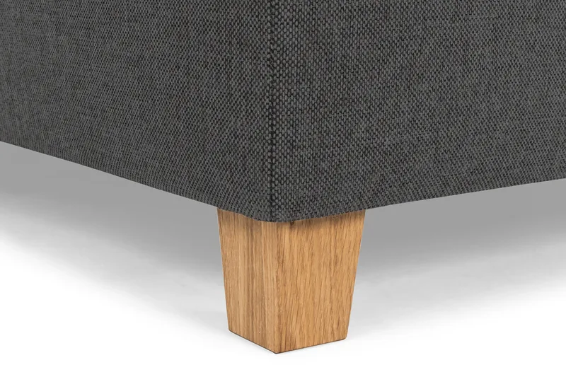 Crazy 3-sits Vänstervänd L-formad Schäslongsoffa i Tyg - Mörkgrå - Möbler - Soffa - Divansoffor & schäslongsoffa - 2 sits soffa med divan