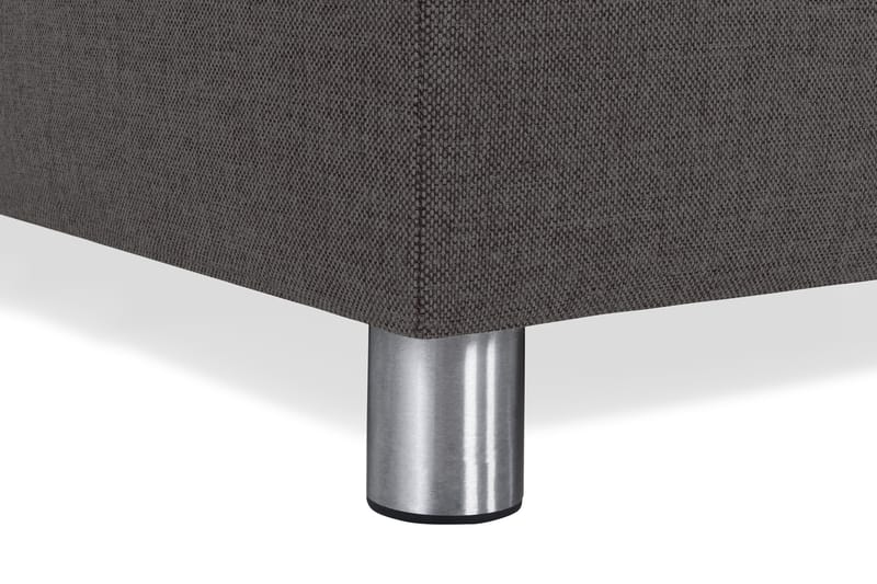 Crazy 3-sits Vänstervänd L-formad Schäslongsoffa i Tyg - Mörkgrå - Möbler - Soffa - Divansoffor & schäslongsoffa - 2 sits soffa med divan