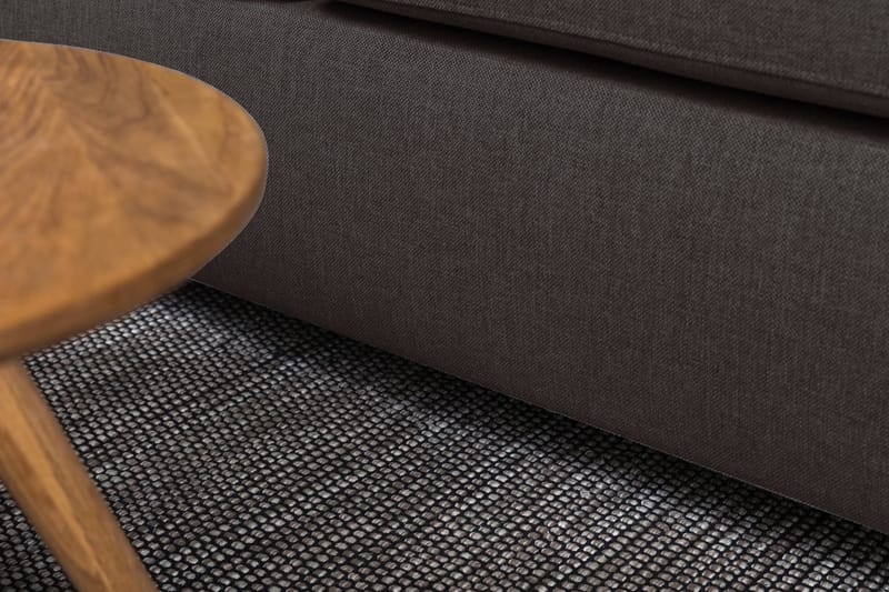 Crazy 3-sits Vänstervänd L-formad Schäslongsoffa i Tyg - Mörkgrå - Möbler - Soffa - Divansoffor & schäslongsoffa - 2 sits soffa med divan