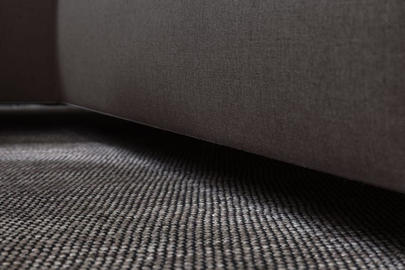 Crazy 3-sits Vänstervänd L-formad Schäslongsoffa i Tyg - Mörkgrå - Möbler - Soffa - Divansoffor & schäslongsoffa - 2 sits soffa med divan