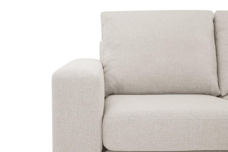 Crazy 4-sits Högervänd L-formad Schäslongsoffa i Tyg - Beige - Möbler - Soffa - Divansoffor & schäslongsoffa - 3 sits soffa med divan