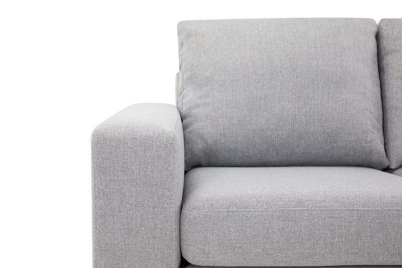 Crazy 4-sits Högervänd L-formad Schäslongsoffa i Tyg - Grå - Möbler - Soffa - Divansoffor & schäslongsoffa - 3 sits soffa med divan