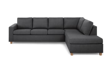 Crazy 4-sits Högervänd L-formad Schäslongsoffa i Tyg