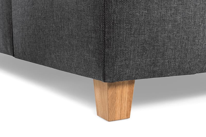 Crazy 4-sits Vändbar L-formad Divansoffa i Tyg - Antracit - Möbler - Soffa - Divansoffor & schäslongsoffa - 4 sits soffa med divan