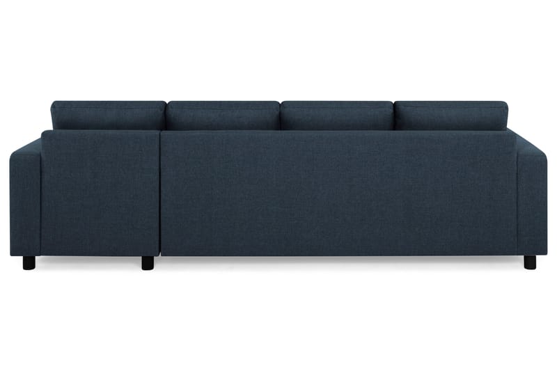 Crazy 4-sits Vändbar L-formad Divansoffa i Tyg - Blå - Möbler - Soffa - Divansoffor & schäslongsoffa - 4 sits soffa med divan