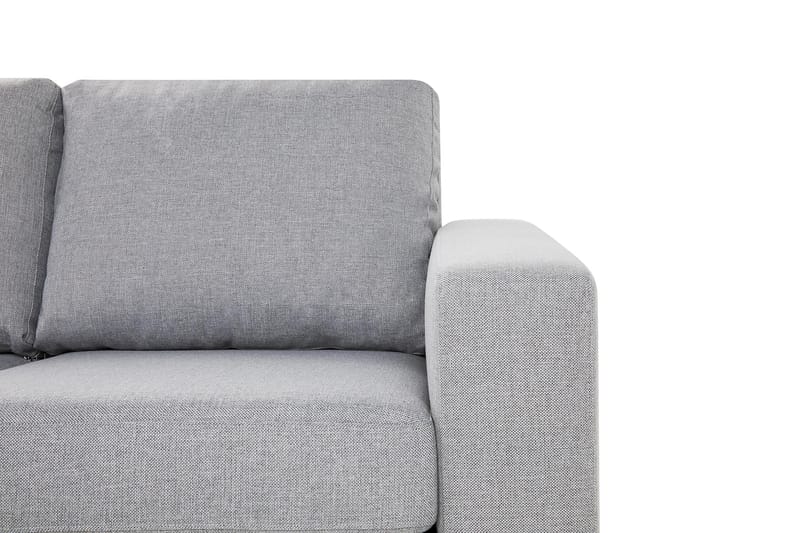 Crazy 4-sits Vändbar L-formad Divansoffa i Tyg - Grå - Möbler - Soffa - Divansoffor & schäslongsoffa
