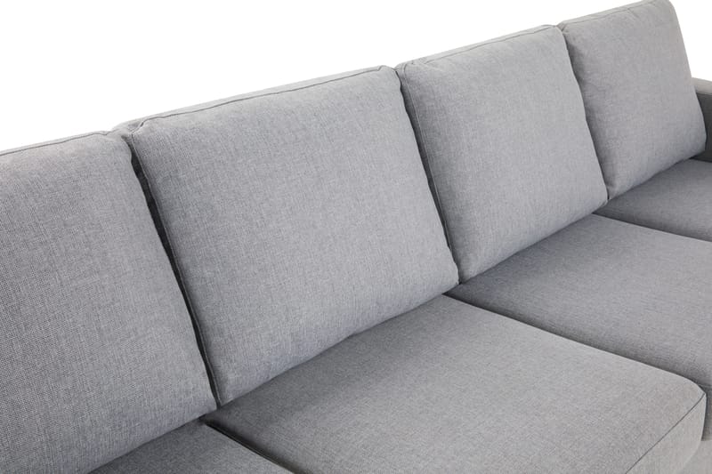 Crazy 4-sits Vändbar L-formad Divansoffa i Tyg - Grå - Möbler - Soffa - Divansoffor & schäslongsoffa
