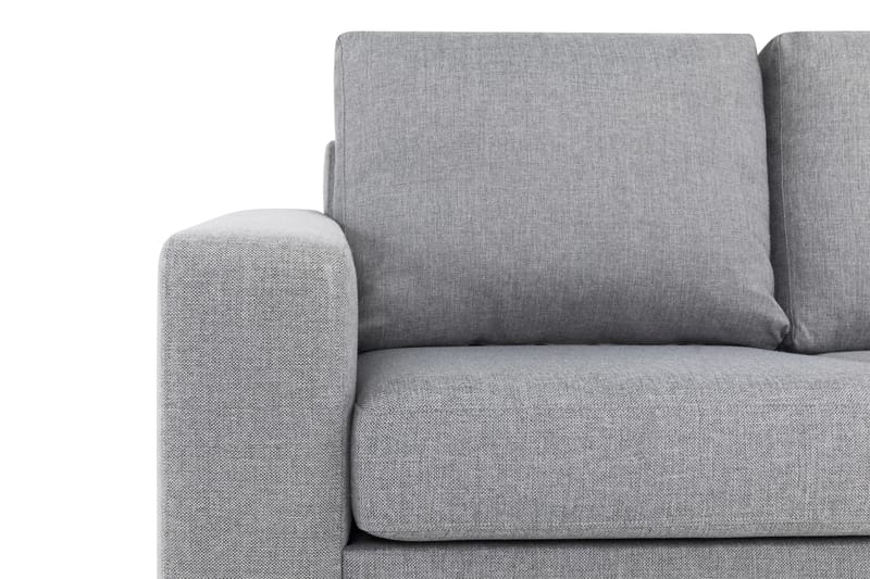 Crazy 4-sits Vändbar L-formad Divansoffa i Tyg - Grå - Möbler - Soffa - Divansoffor & schäslongsoffa