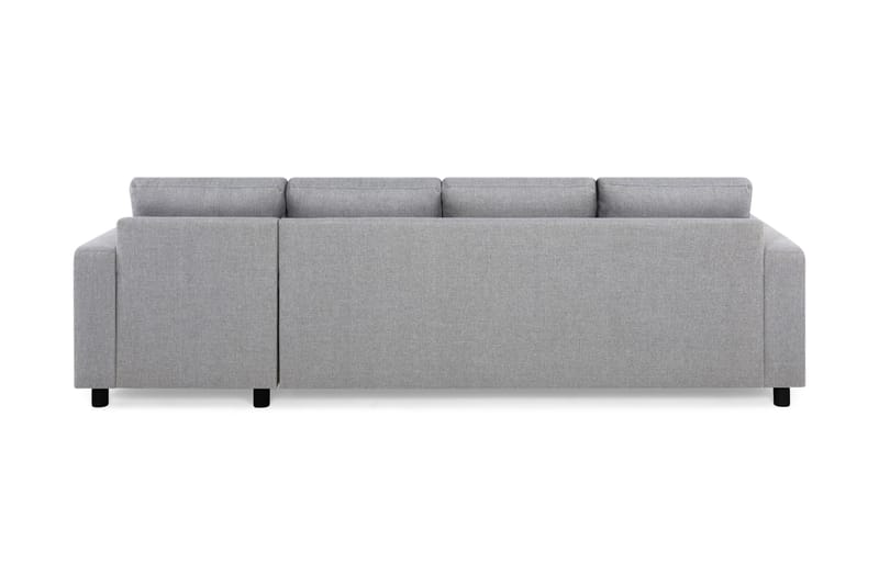 Crazy 4-sits Vändbar L-formad Divansoffa i Tyg - Grå - Möbler - Soffa - Divansoffor & schäslongsoffa - 4 sits soffa med divan